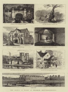 Il Principe di Galles a Welbeck, Nottinghamshire